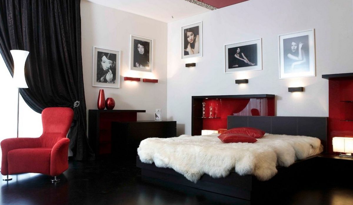 black-and-red-living-room-ideas