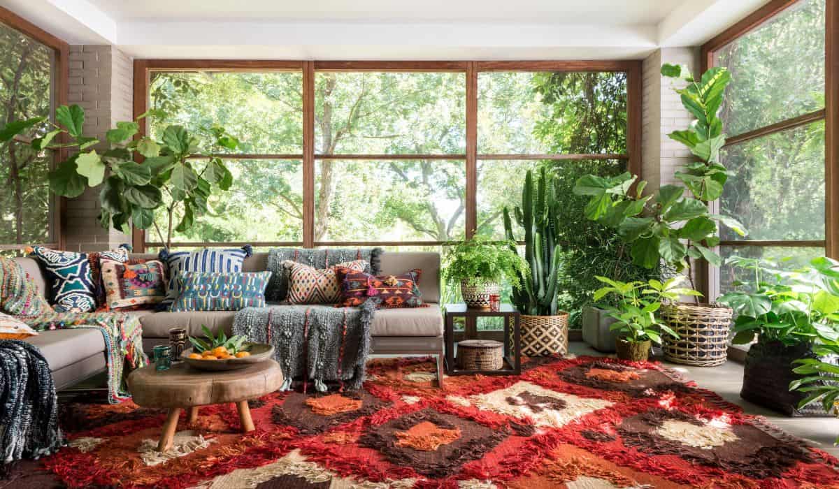 bohemian-living-room-ideas