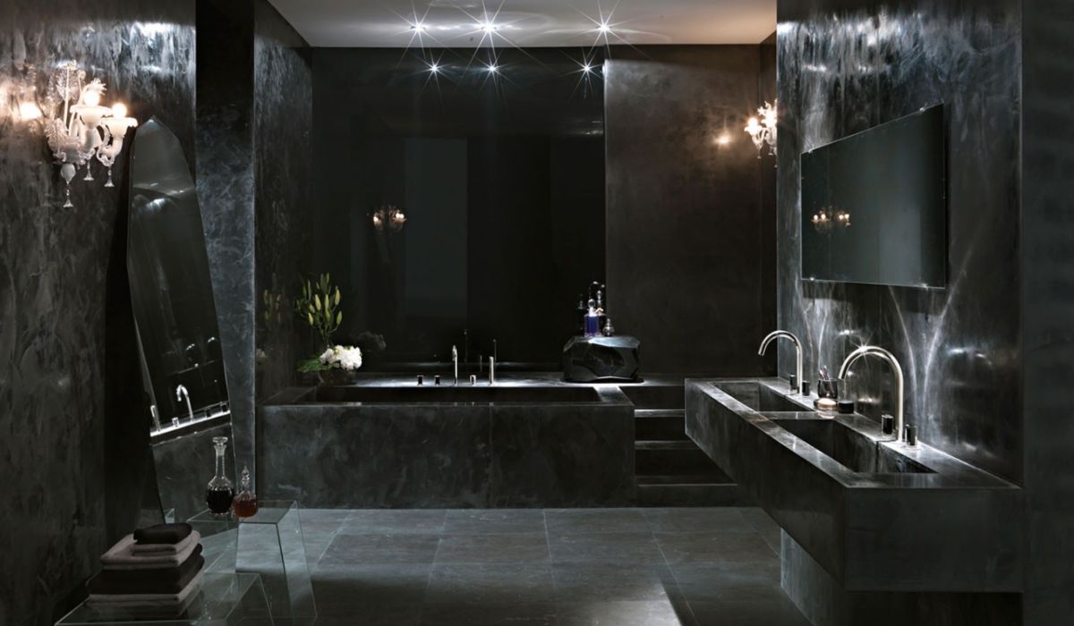 all-black-bathroom