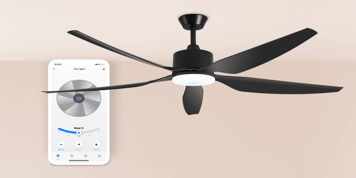 Ceiling Fans with Light and Remote Control