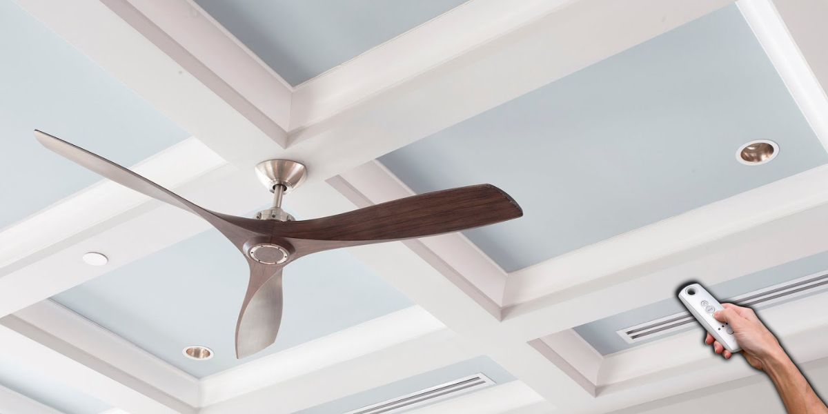 Compact Remote-Controlled Ceiling Fans