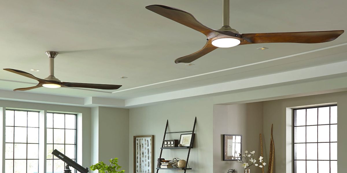 Contemporary Ceiling Fans with LED Lights