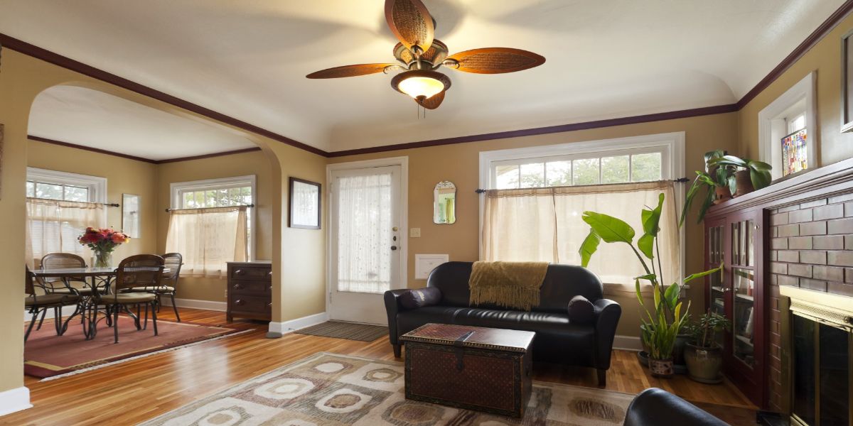 Cove Ceiling Fans with Light
