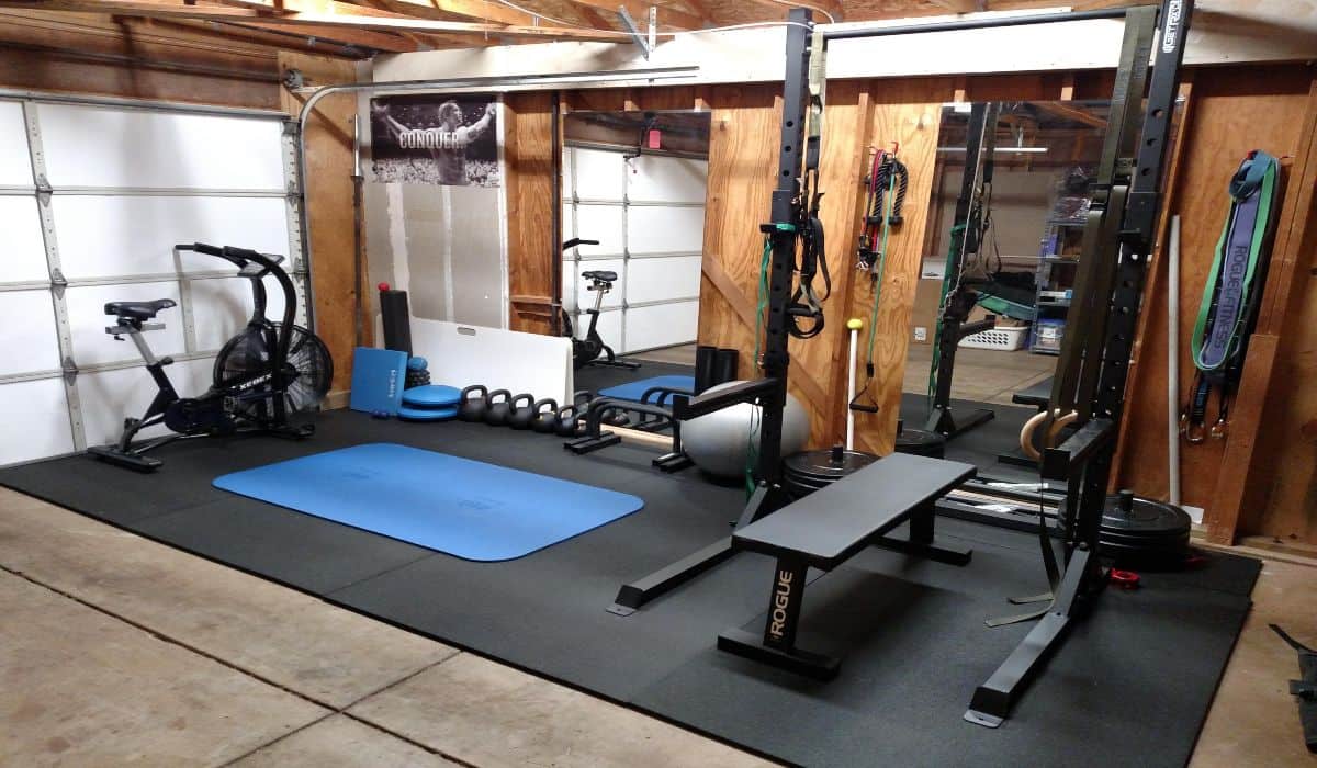 Gym in Garage