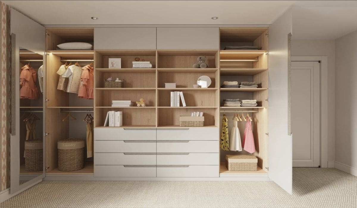 Hidden Drawer Built-in Wardrobes