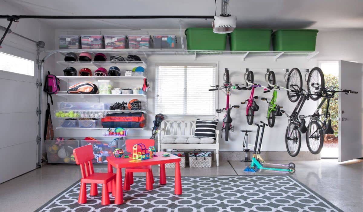 Playroom in Garage