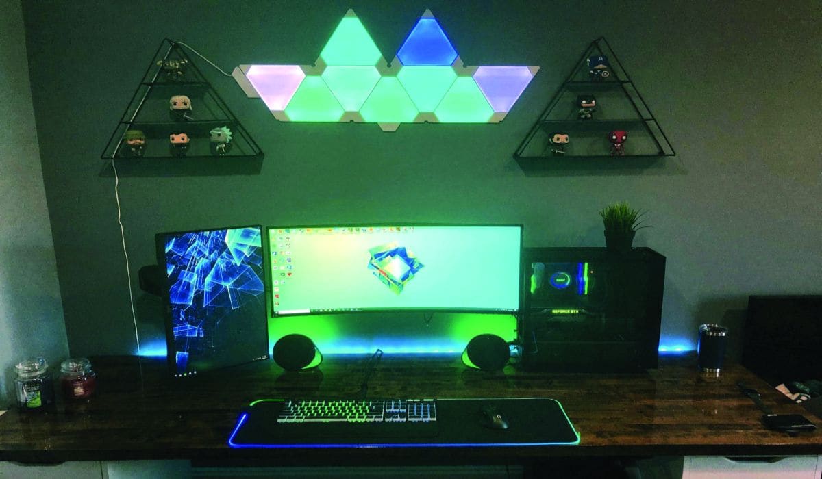 light-green-gaming-rooms