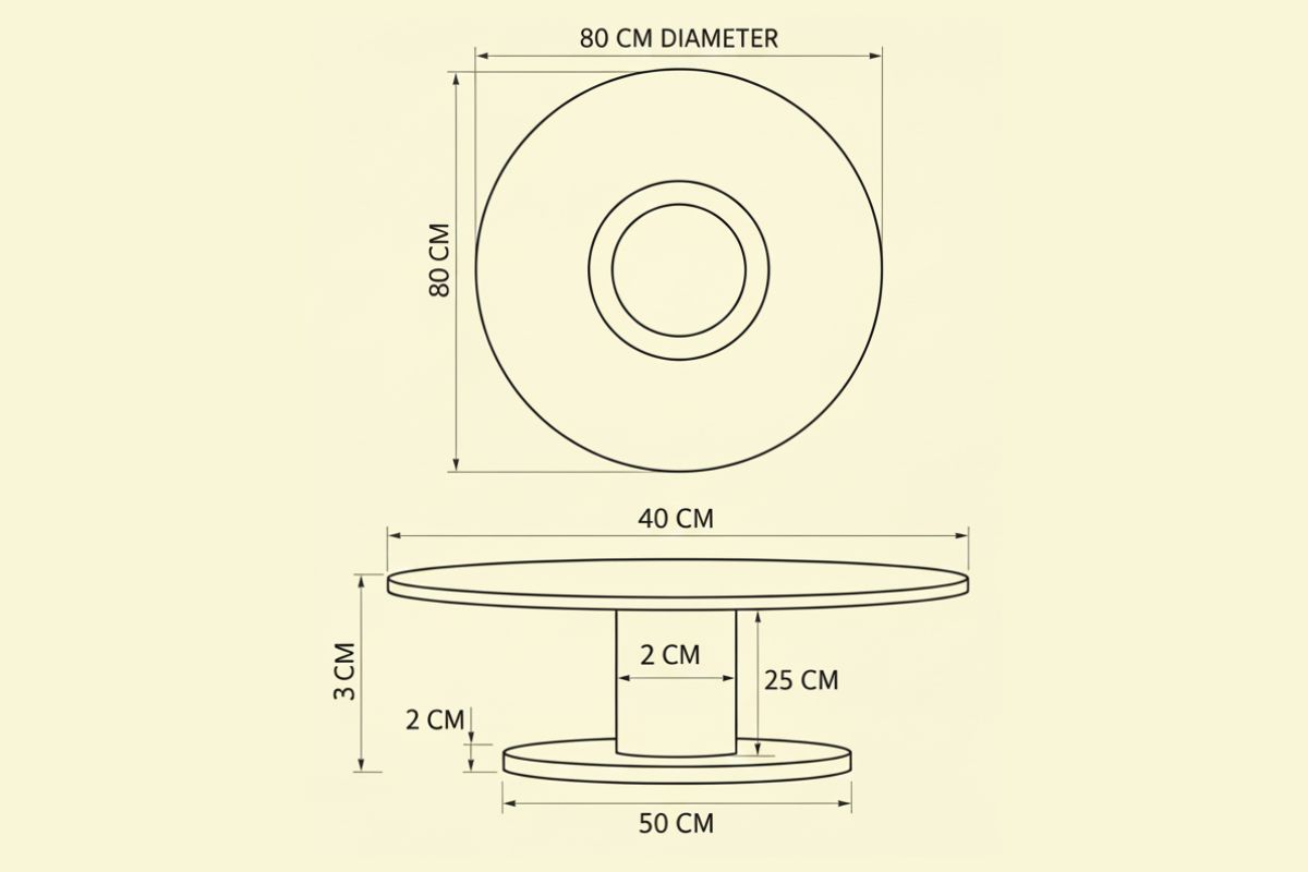 average-coffee-table-size